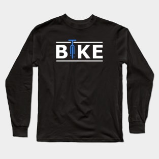 Bike Art Cycling Long Sleeve T-Shirt